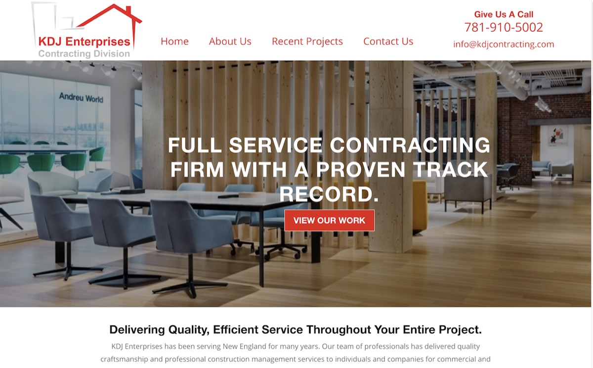 KDJ Enterprises website